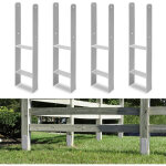 Wolketon ancrage pour poteaux d'ext�rieur ? tr�s robuste, r�sistant aux intemp�ries et id�al pour les ...