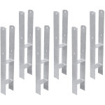 Wolketon ancrage de poteau support de poteau en h ancrage de poteau encastr� pour abris de voiture. maisons ...