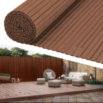 Wolketon canisse en pvc jardin balcon terrasse ? brise - vue et brise - vent, stable et facile � couper ...