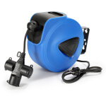 Wolketon enrouleur electrique automatique enrouleur automatique de c�ble 20 m bo�tier plastique cordon ...