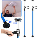 Wolketon �tai de soutien acier, t�lescopique support, �tai de porte hauteur 115 - 290cm set de 2