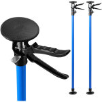 Wolketon �tai de soutien t�lescopique 115 - 290cm �tai de montage support � serrage rapide en acier kit ...
