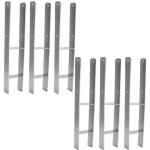 Wolketon poteau en h ancrage cl�ture d'�curie support de poteau en h ancrage en h ancre longue dur�e ...