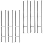 Wolketon poteau en h ancrage cl�ture d'�curie support de poteau en h ancrage en h ancre longue dur�e ...