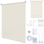 Wolketon store vertical enrouleur ext�rieur pour terrasse ou balcon paravent r�tractable protection solaire ...