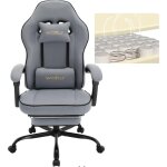 Woltu - chaise gaming, fauteuil gaming, chaise ergonomique, avec coussin à ressorts ensachés, appui - ... Woltu - chaise gaming, fauteuil gaming, chaise ergonomique, avec coussin à ressorts ensachés, appui - ...
