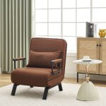 Fauteuil lit 1 place convertible woltu canap lit convertible 3 en 1, avec dossier rglable en 5 positions, ...
