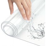 Nappe transparente imperm�able, film de protection pour table en pvc, �paisseur 1mm, 90x140cm - woltu ...