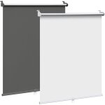 Woltu store enrouleur occultant, 80x150cm, store sans per�age, store opaque rideau thermique � enrouler, ...