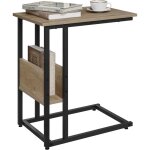 Woltu - table d'appoint en forme de c bout de canapé, table basse, en bois d'ingénierie avec cadre en ... Woltu - table d'appoint en forme de c bout de canapé, table basse, en bois d'ingénierie avec cadre en ...