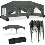 Woltu - tonnelle de jardin 3x6m tonnelle pliante avec 6 parois latrales et 4 sacs de sable, hauteur ...