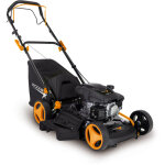 Scheppach tondeuse � gazon 6 en 1 thermique tt161 - 46s - moteur 4 temps 150 cm� - 3, 5 cv - largeur ...