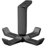 Patre rotative de meuble 4 crochets noire - par pice