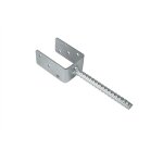 Wovar - pieds de poteau pour pieux de 8 x 8 cm ancrage en u - par pièce Wovar - pieds de poteau pour pieux de 8 x 8 cm ancrage en u - par pièce