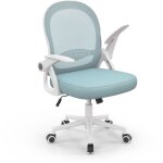 Wowttrelax - chaise de bureau ado fauteuil de bureau avec accoudoir relevable, soutien lombaire - hauteur ...