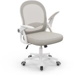 Wowttrelax - chaise de bureau ado fauteuil de bureau avec accoudoir relevable, soutien lombaire - hauteur ...