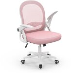 Wowttrelax - chaise de bureau ado fauteuil de bureau avec accoudoir relevable, soutien lombaire - hauteur ...
