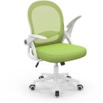 Wowttrelax - chaise de bureau ado fauteuil de bureau avec accoudoir relevable, soutien lombaire - hauteur ...