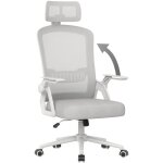 Wowttrelax - chaise bureau roulette avec accoudoirs rglables fauteuil de bureau avec soutien lombaire ...