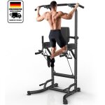 Wowttrelax - station de traction power tower - barre de traction autoportante - r�glable en hauteur - ...