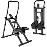 Wowttrelax - stepper d'escalier vertical avec �cran lcd, guidon r�glable et p�dales antid�rapantes, stepper ...