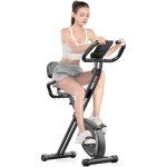 Vélo d'appartement pliable - 8 niveaux de résistance magnétique - extra silencieux, avec moniteur lcd ... Vélo d'appartement pliable - 8 niveaux de résistance magnétique - extra silencieux, avec moniteur lcd ...