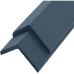 Home deluxe - wpc plinthe de finition finea - 110 x 4, 5 cm set de 10 couleur : anthracite