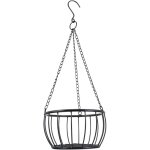 Wrought iron hanging planters metal hanging planters wall planters antique iron hanging vases