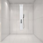 Hofuton panneau de douche en acier inoxydable colonne de douche avec douche pluie massage comfortable ... Hofuton panneau de douche en acier inoxydable colonne de douche avec douche pluie massage comfortable ...