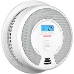 X - sense dtecteur de fume et de monoxyde de carbone autonome de 10 ans, dtecteur de fume et de co ...