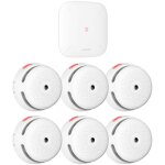 Set dtecteur de fume avec centrale w395333 - x - sense