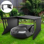 Garage pour robot tondeuse, abri de voiture, toit pour robot tondeuse, garage, maison de pluie pour robot ...