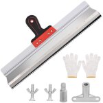 Xiiw - spatule de pl�trier, couteau � enduire 60cm, spatule dent�e, pour la pose de carrelage et l'application ...