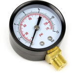 50mm manomtre pression pour rservoir pump radial 12. 9mm 0 - 12 bar