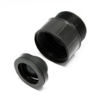 Wiltec - clapet anti - retour filetage femelle / mle pour pompe  eaux sales