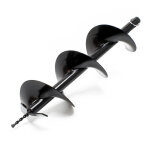 Wiltec - vis sans fin de remplacement ?  200 mm, longueur 760 mm ? en fonte ? pour perceuse de sol, ...