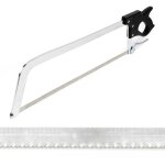 Wiltec - scie boucher professionnelle xl ? 600 x 26 x 160 mm ? lame de 43 cm ? avec poigne antidrapante ...
