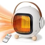 Xvx - chauffage radiateur soufflant, 800w radiateur �lectrique avec t�l�commande � 3 modes pour salle ...