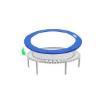 Xvx - coussin de protection des ressorts pour trampoline 305 cm - bleu Xvx - coussin de protection des ressorts pour trampoline 305 cm - bleu