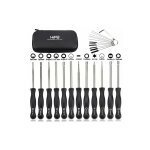 Ensemble de 12 outils de rglage de carburateur et tournevis de rglage pour moteur  2 temps, pour dbroussai ...