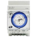 Xvx m�canique interrupteur horaire bidirectionnel 24 heures rail din avec r�serve de marche sul 181d ...