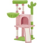 Yaheetech - arbre � chat cactus hauteur 106, 5 cm tour pour chat en tissu moppy avec poteaux en sisal ...