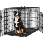 Yaheetech cage pour chien pliable caisse de transport pour chien en m�tal 120x70, 5x78 cm niche pour ...
