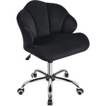 Yaheetech - chaise de bureau ergonomique fauteuil coquillage avec dossier r�glable en hauteur chaise ...