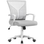 Yaheetech - chaise bureau ergonomique en maille respirante fauteuil d'ordinateur inclinable avec support ... Yaheetech - chaise bureau ergonomique en maille respirante fauteuil d'ordinateur inclinable avec support ...