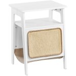 Yaheetech table d'appoint pour chat avec lit, petite table basse avec niche range - magazines grotte, ...