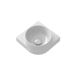 Ravak - yard - lave - main d'angle 28x28 cm, sans trop - plein, trou pour robinet, blanc xjx01228000 Ravak - yard - lave - main d'angle 28x28 cm, sans trop - plein, trou pour robinet, blanc xjx01228000