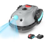 V100 robot tondeuse sans fil avec navigation visuelle, d�tection d'obstacles 150, robot tondeuse gazon ...