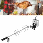 Yardin ensemble de brochettes de grill 117 cm rôtissoire de poulet rôti avec moteur en acier inoxydable ... Yardin ensemble de brochettes de grill 117 cm rôtissoire de poulet rôti avec moteur en acier inoxydable ...