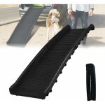 Rampe pliable pour chien, accs facile pour animaux de grande taille jusqu' 90 kg, antidrapante pour ...
